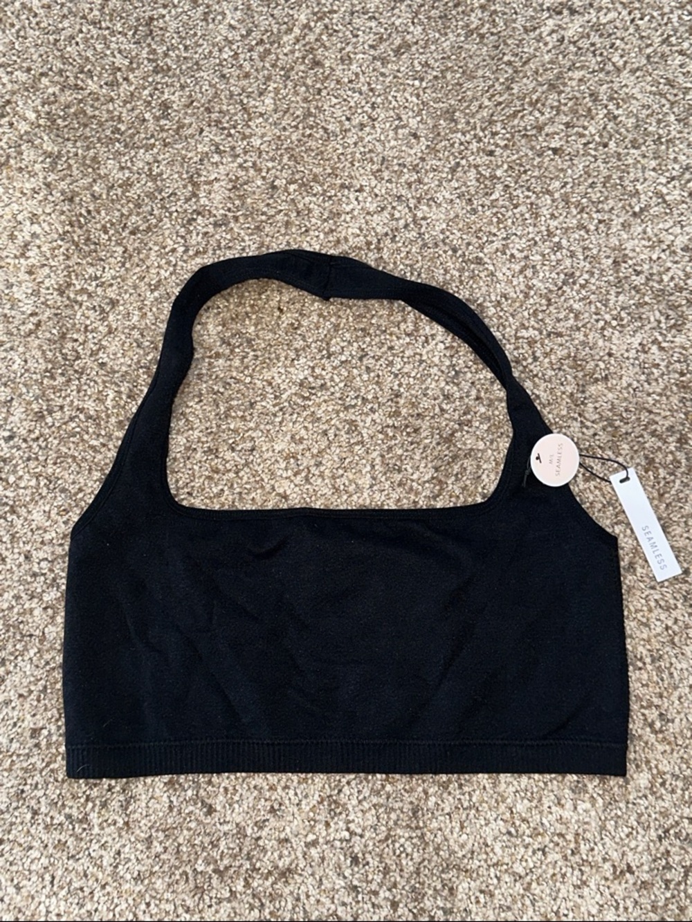 Forever 21 Black Seamless Bralette